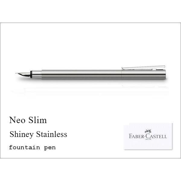 ファーバーカステル FABER-CASTELL Neo Slim ネオスリム 万年筆 Shiny