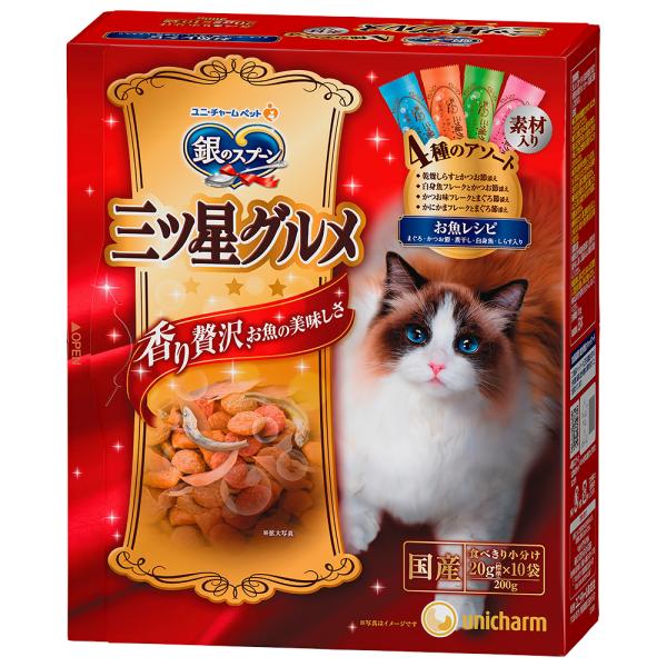 銀のスプーン 猫ドライフード 3530 ユニ・チャーム 三ツ星グルメ
