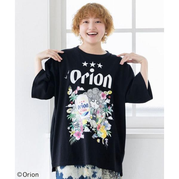 ScoLar Tシャツ スカラー 152722 orion×ScoLar トロピカル柄T