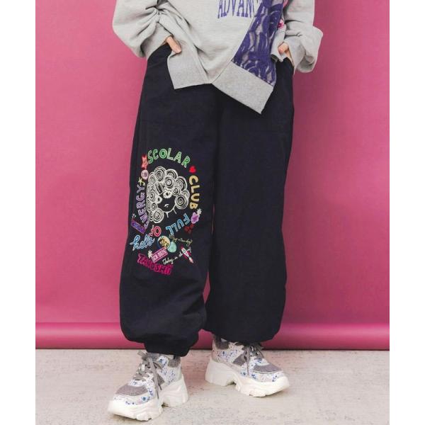 はりー ScoLar（スカラー） パンツ 153718 ポップ柄裏フリースあったか