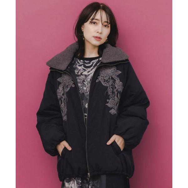 iS ScoLar（イズスカラー） ブルゾン イズ スカラー 553272 ボア襟