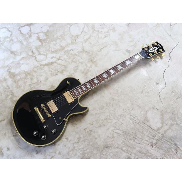 グレコレスポールカスタム3PU EG800BK中古 いきなり購入不可 GRECO EG 800 Custom 1978年 レスポール - メルカリ