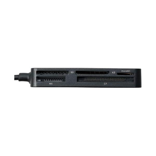他サイト： エレコム メモリリーダライタＵＳＢ３．０対応　ブラック MR3-A006BKの商品画像
