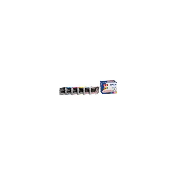 インクカートリッジ エプソン インクカートリッジＩＣ６ＣＬ５０Ａ２　６色パック IC6CL50A2