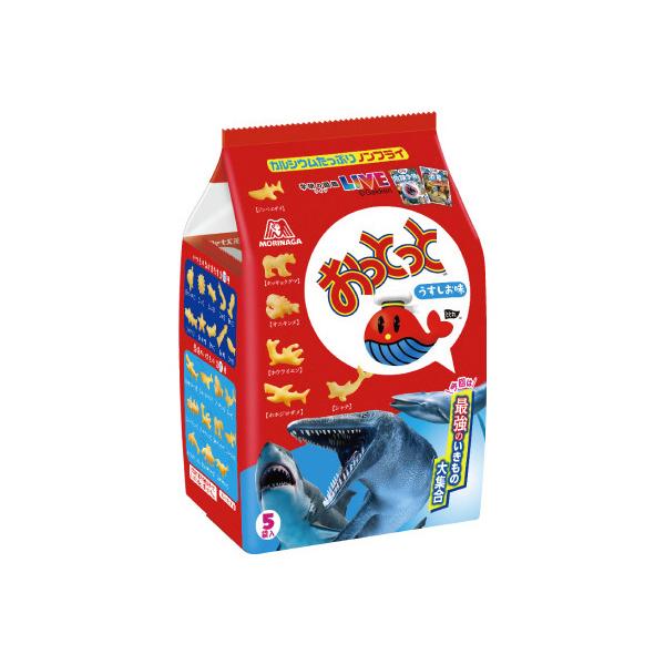 森永 おっとっと うすしお味　のゴミ 森永製菓 ＃お茶菓子 ＃おっとっと うすしお味 5パック 259548