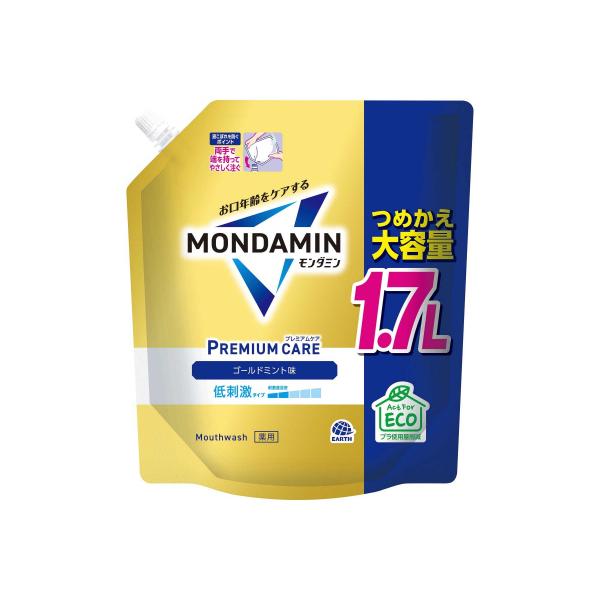 衛生用品 アース製薬 モンダミン プレミアムケア Ｇミント詰替 246912