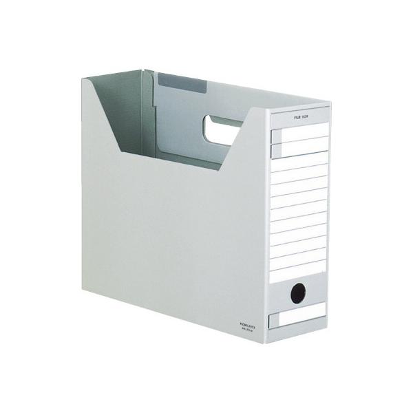 ファイルボックス コクヨ ファイルボックス−ＦＳ＜Ｄタイプ＞　Ａ４　収容幅９４ミリ　グレー A4-LFD-M