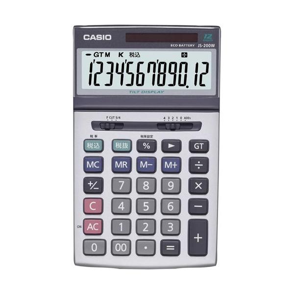 CASIO（カシオ） カシオ計算機 ジャスト型本格実務電卓 JS−200W