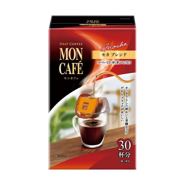 他サイト： ＃ ドリップコーヒー 片岡物産 ＃モンカフェ　ドリップコーヒー　モカブレンド　３０袋 34894の商品画像