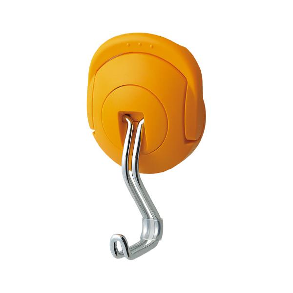 他サイト： コクヨ 超強力マグネットフック　タフピタ　　オレンジ　約１０ｋｇまで フク-227YRの商品画像