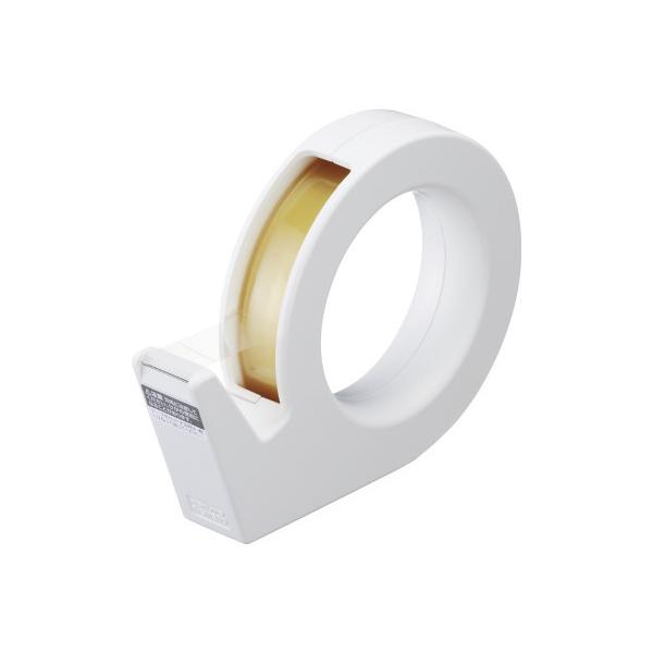 他サイト： コクヨ テープカッター　カルカット　ハンディタイプ大巻き白 T-SM200Wの商品画像