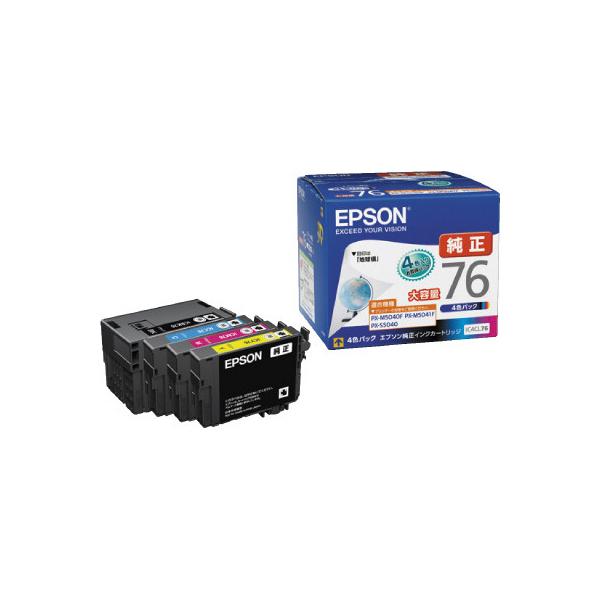 エプソン（EPSON） エプソン純正インクカートリッジ IC4CL76