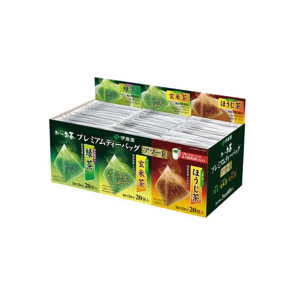 他サイト： ＃ 日本茶 伊藤園 ＃お〜いお茶プレミアムティーバッグ　アソート　６０バッグ 12820の商品画像