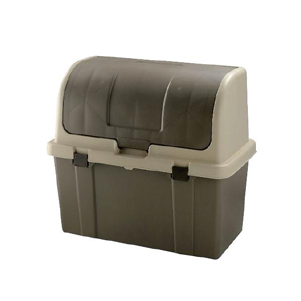 リッチェル ＴＵ分別ストッカー　２２０Ｌ　ブラウン　Ｗ８６５×Ｄ４６０×Ｈ７６０ｍｍ 91036