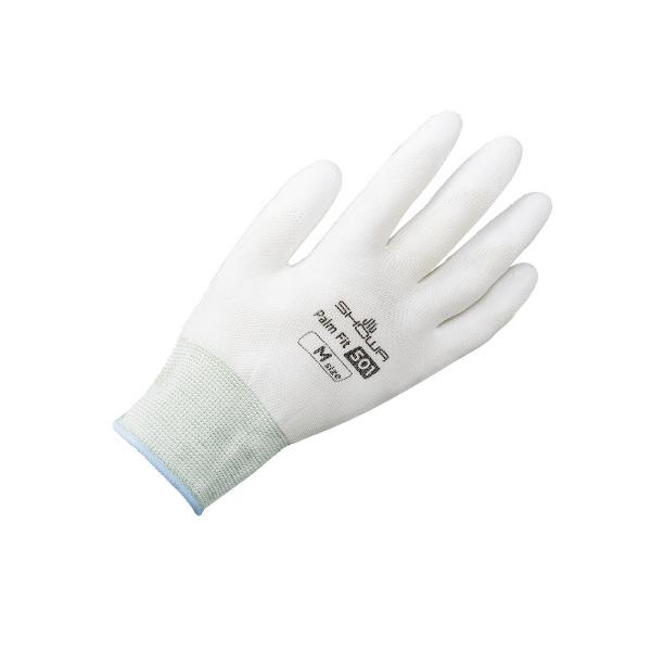 ショーワグローブ 被膜強化パームフィット手袋　Ｍサイズ　ホワイト　背抜き手袋　ウレタン　 B0501M