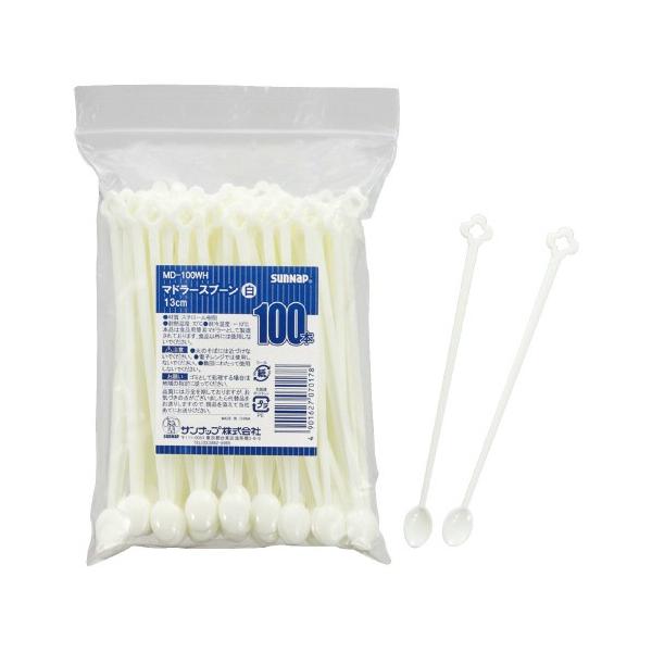 �T���i�b�v �}�h���[�X�v�[�� MD-100WH �A�C�{���[ 100�{