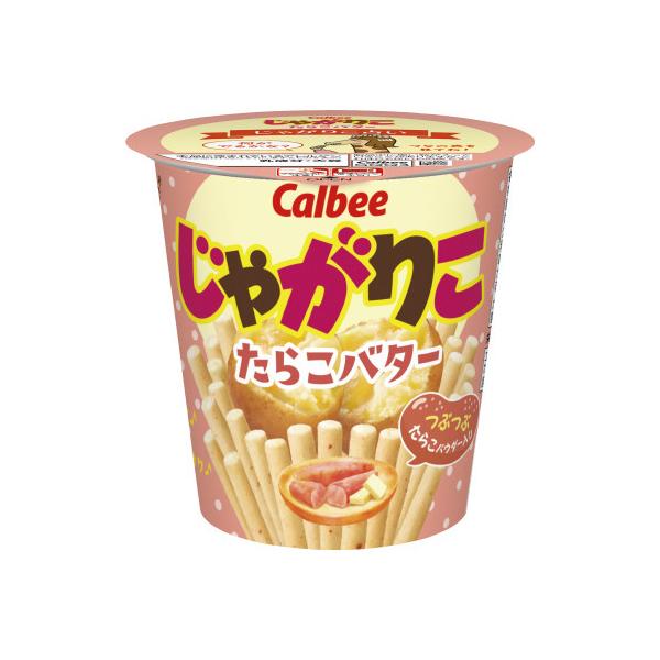 じゃがりこ ＃ お茶菓子 カルビー ＃じゃがりこ たらこバター 12個入