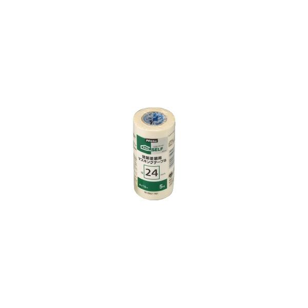 ニトムズ 建築塗装用マスキングテープS 24mm×18m J8103 ニトムズ 建築塗装用マスキングテープS 24mm×18m J8103