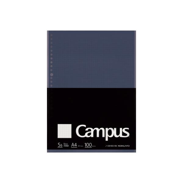 他サイト： ルーズリーフ コクヨ キャンパス　ルーズリーフＢｉｚ　Ａ４　方眼罫　１００枚 ノ-G816S-5Nの商品画像