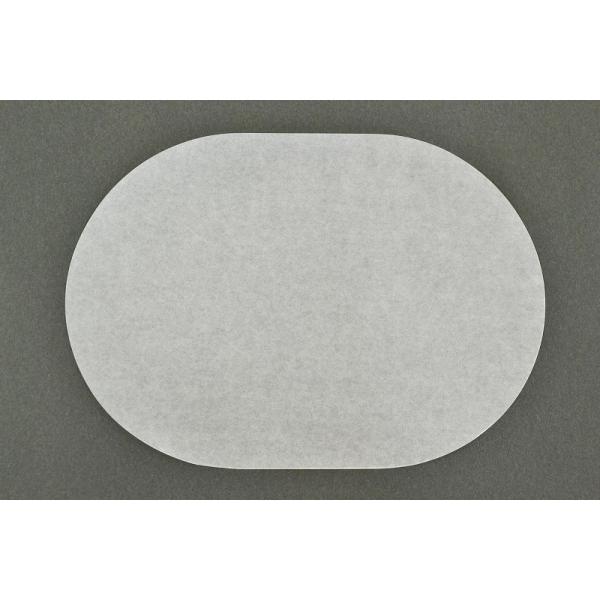 1セット入り数：500枚　 　サイズ　 ：190×135mm　　 材質　　 ：グラシン紙　　 特長　　 ：白色無地の楕円型のグラシン紙です。　　　　　　 　 グラシンならでは透明度があります。　　　　　　 　 純白紙より透明度が高いものにな...