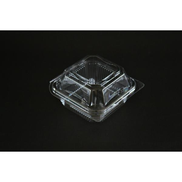 1セット入り数：50枚　 　サイズ　 ：外寸119×117×69（本体…41　フタ…28）mm　　 材質　　 ：OPS　　 特長　　 ：本体・フタ一体型の高さのある使いやすい嵌合容器です。　　　　　　　 変形や穴あきの原因になりますので、熱...