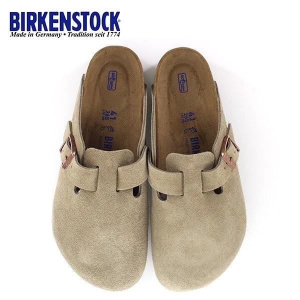 ビルケンシュトック BIRKENSTOCK ボストン レディース メンズ BOSTON BS 0560771 幅広 サンダル スエード トープ  ベージュ 国内正規品