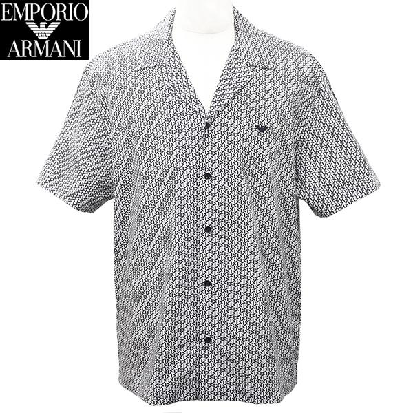 エンポリオ アルマーニ 半袖シャツ メンズ サイズL EMPORIO ARMANI BEACHWEAR EM000593 AF20439 F0026 新品