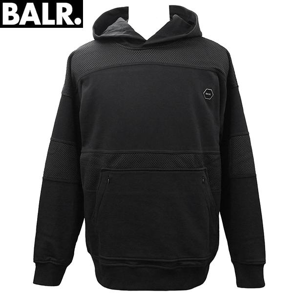 ボーラ― BALR メンズ パーカープルオーバー Mサイズ ブラック ボーラ― BALR メンズ パーカープルオーバー Mサイズ ブラック