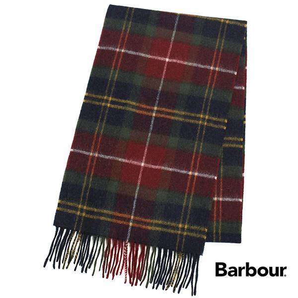 バブアー Barbour マフラー メンズ レディース ストール タータンチェック 柄 ウール カシミア USC0002 TN69 新品