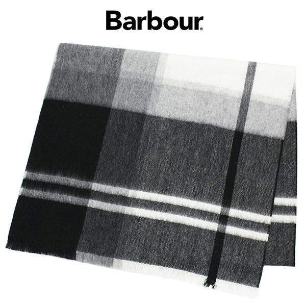 バブアー Barbour レディース マフラー ストール タータンチェック 柄 LSC0354 GY91 新品