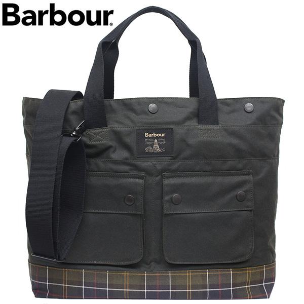 バブアー Barbour バッグ メンズ 2WAY トートバッグ SAGEグリーン UBA0750 SG91 新品