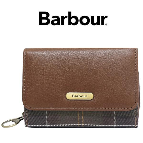 バブアー Barbour レディース 2つ折り財布 LLG0036 BR11 新品