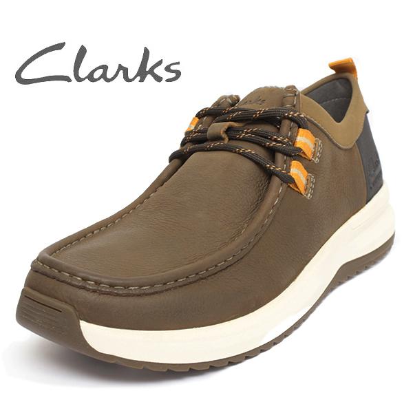 クラークス 靴 メンズ ワラビー カジュアルシューズ スニーカー 8 1/2M(約26.5cm) CLARKS Wellman Moc 新品