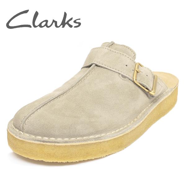 クラークス メンズ サンダル スエード 靴 シューズ 8 1/2 M(約26.5cm) CLARKS ORIGINALS Trek Mule 新品