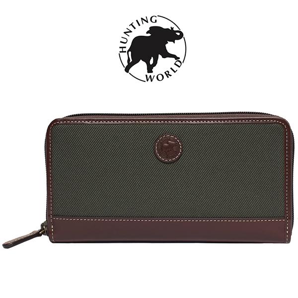 ハンティングワールド レザー ラウンドファスナー長財布 Hunting World ハンティングワールド HUNTING WORLD 財布 メンズ