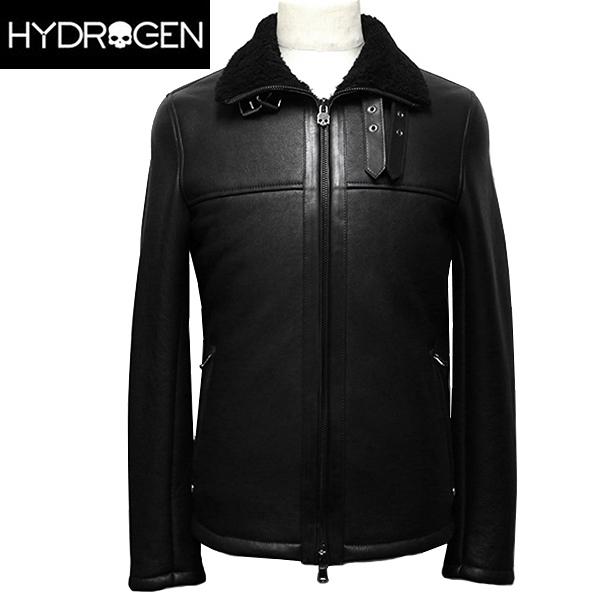送料＆加工料込 ハイドロゲン レザー ジャケット メンズ 革ジャン
