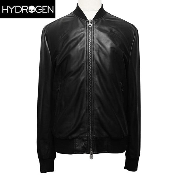 HYDROGEN ハイドロゲン レザー ブルゾン メンズ 革ジャン ジャケット  