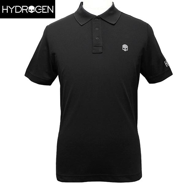 HYDROGEN ハイドロゲン ゴルフ ポロシャツ メンズ 半袖 鹿の子 サイズL 