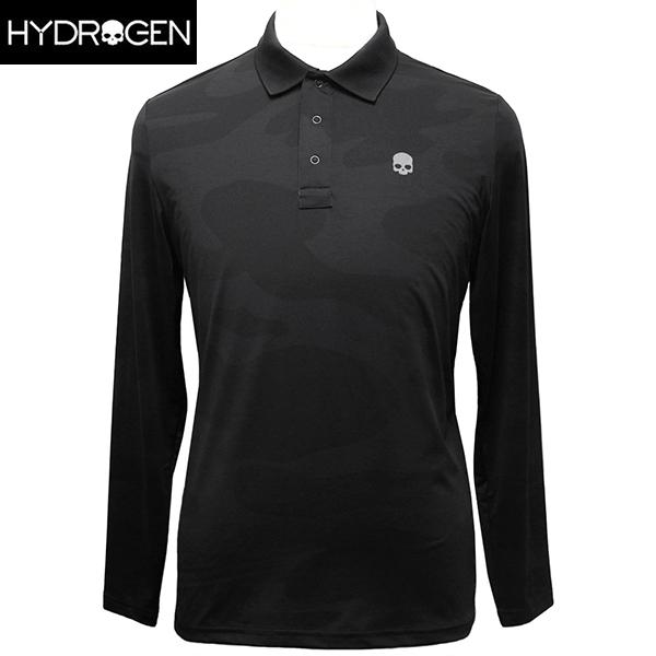 HYDROGEN（ハイドロゲン） ゴルフ ポロシャツ メンズ 長袖