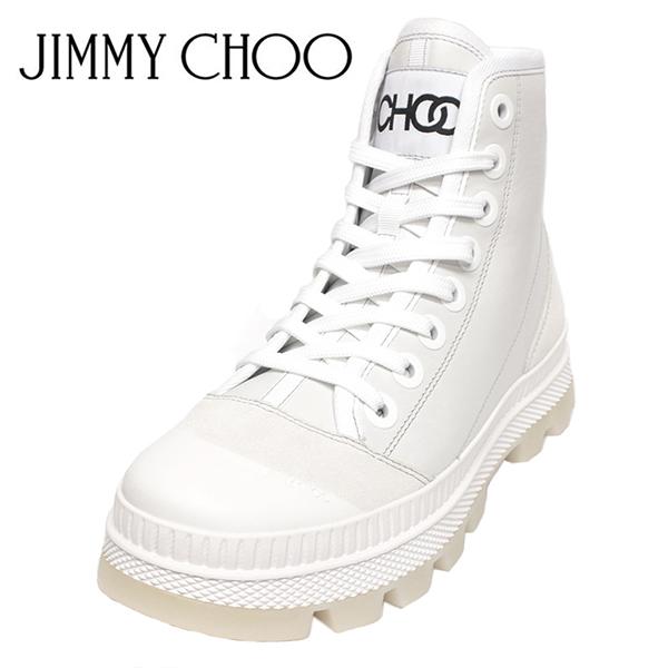 ジミーチュウ スニーカー メンズ サイズ41 レザー ハイカット 靴 JIMMY 