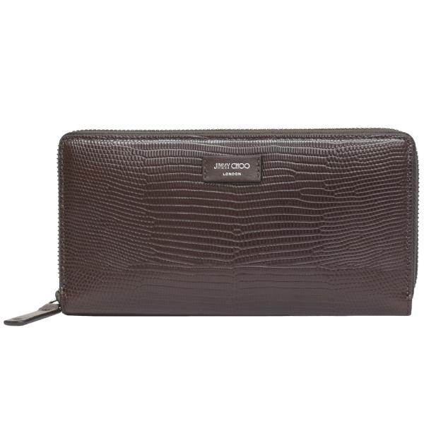 JIMMY CHOO（ジミーチュウ） 財布 メンズ レディース 長財布 ラウンド