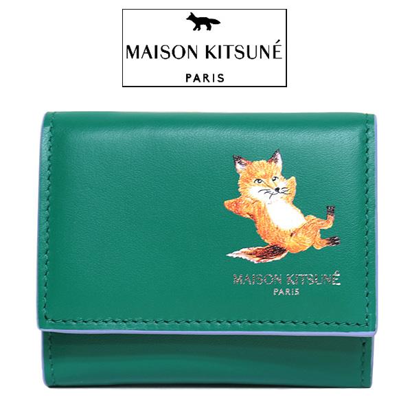 MAISON KITSUNE メゾンキツネ 財布 レディース メンズ 3つ折り MAISON KITSUNE メゾンキツネ 財布 レディース メンズ 3つ折り