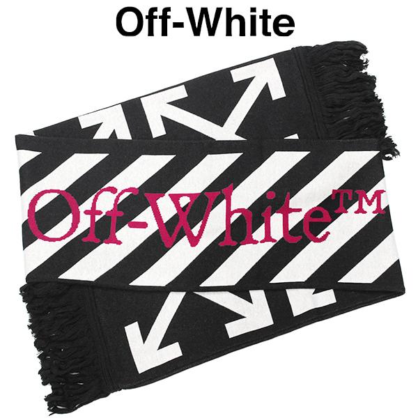 off white オフホワイト マフラー Off White OMMA001R21KNI002 1001 