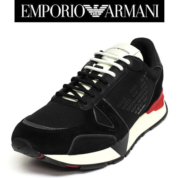 海外花系 エンポリオアルマーニ ARMANI スニーカー メンズ ブランド