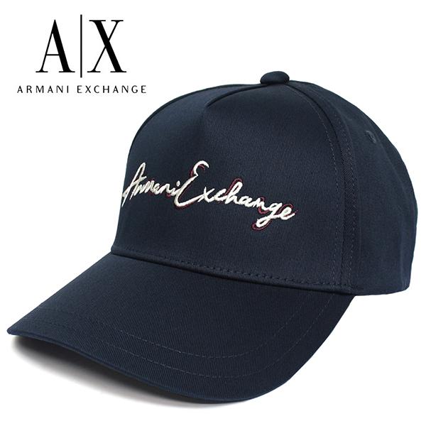 アルマーニ エクスチェンジ  キャップ 帽子 ネイビー ARMANI EXCHANGE 954217 3F119 59336