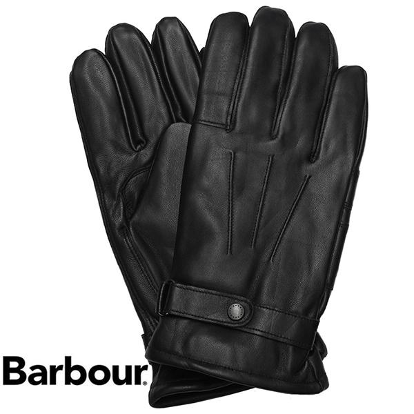 バブアー Barbour グローブ 手袋 メンズ レザー MGL0009 BK71