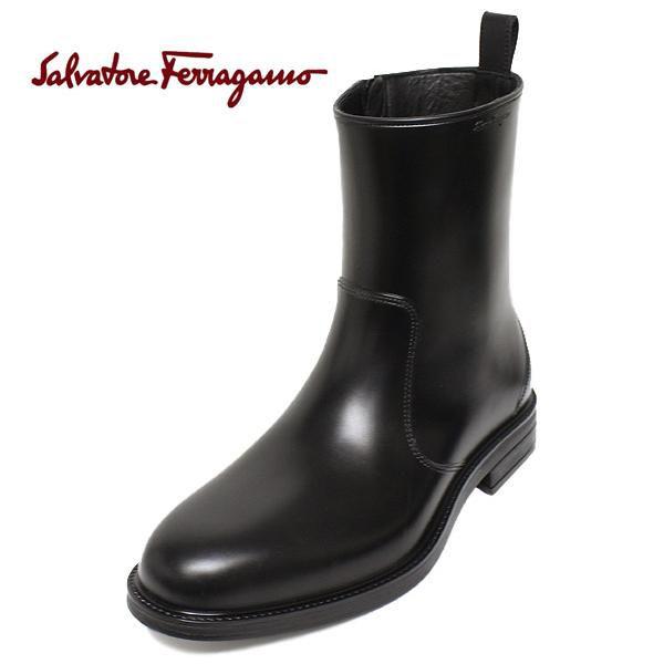 フェラガモ 靴 メンズ ブーツ Ferragamo サイドジップ レインシューズ Baltimora Fer686 ブランド 靴 バッグ パラディー 通販 Yahoo ショッピング