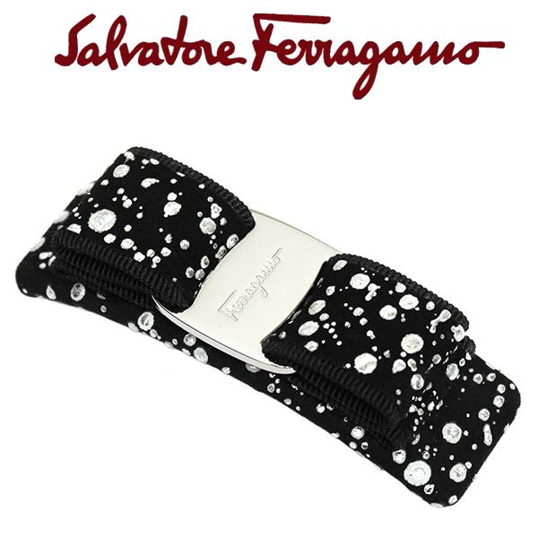 フェラガモ バレッタ 髪留め リボン FERRAGAMO 34-0198 01