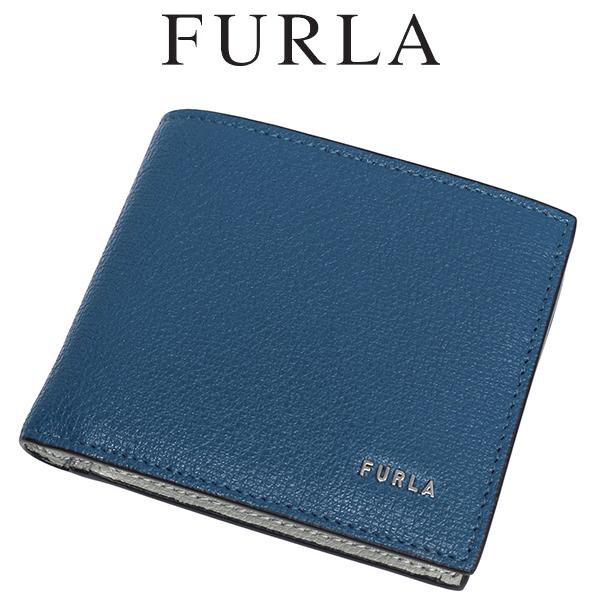 新品 フルラ メンズ 2つ折り財布 FURLA-