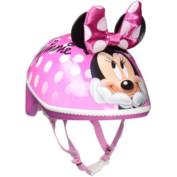 自転車用ヘルメット ベビー 幼児用 ディズニー ミニーマウス 3d 子供用 ヘルメット 1歳 2歳 3歳 反射板付き Bell Buyee Buyee 日本の通販商品 オークションの代理入札 代理購入